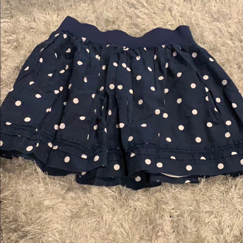 Abercrombie and Fitch polkadot skater skirt